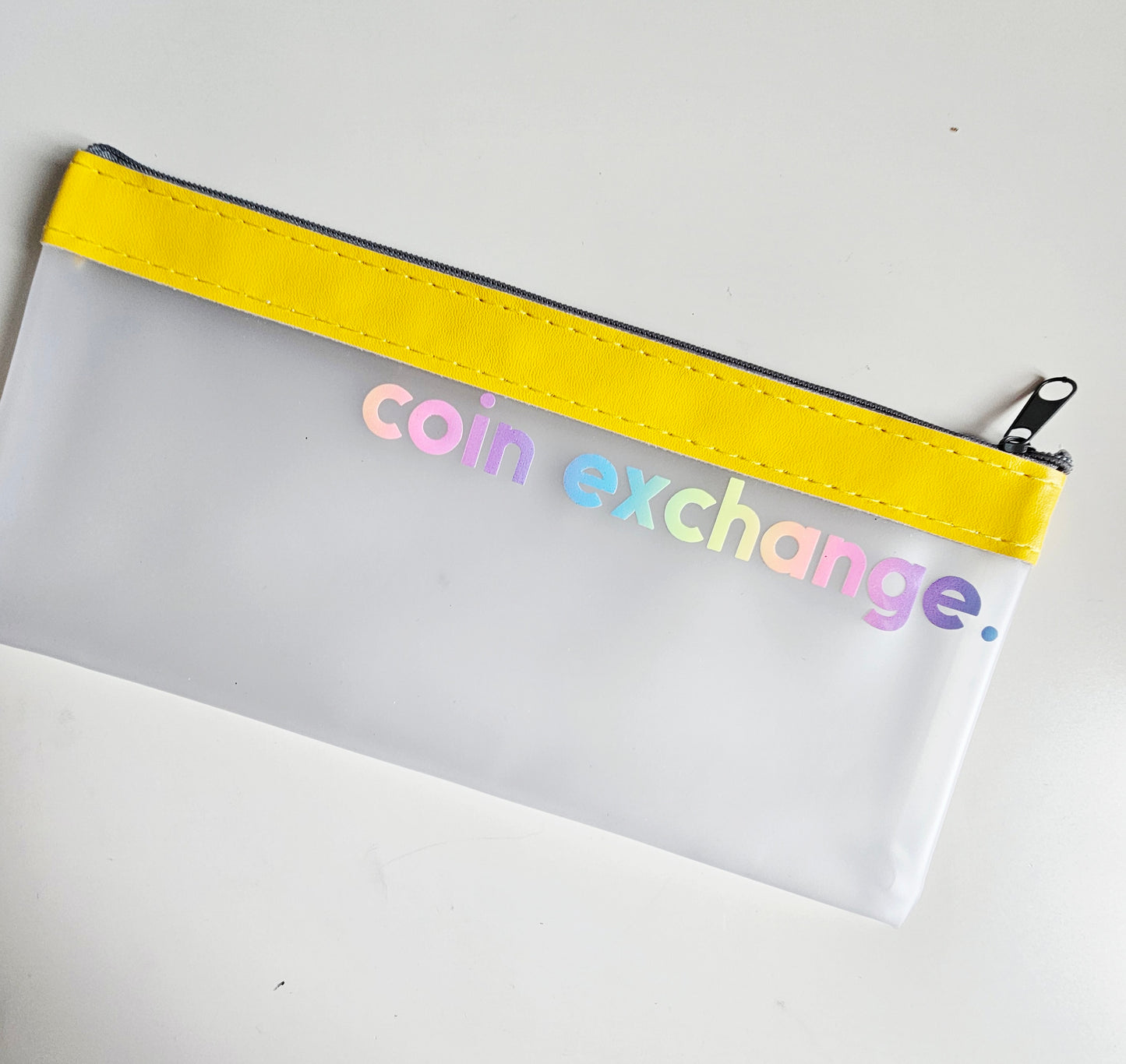 Yellow Coin Exchange Zip Wallet