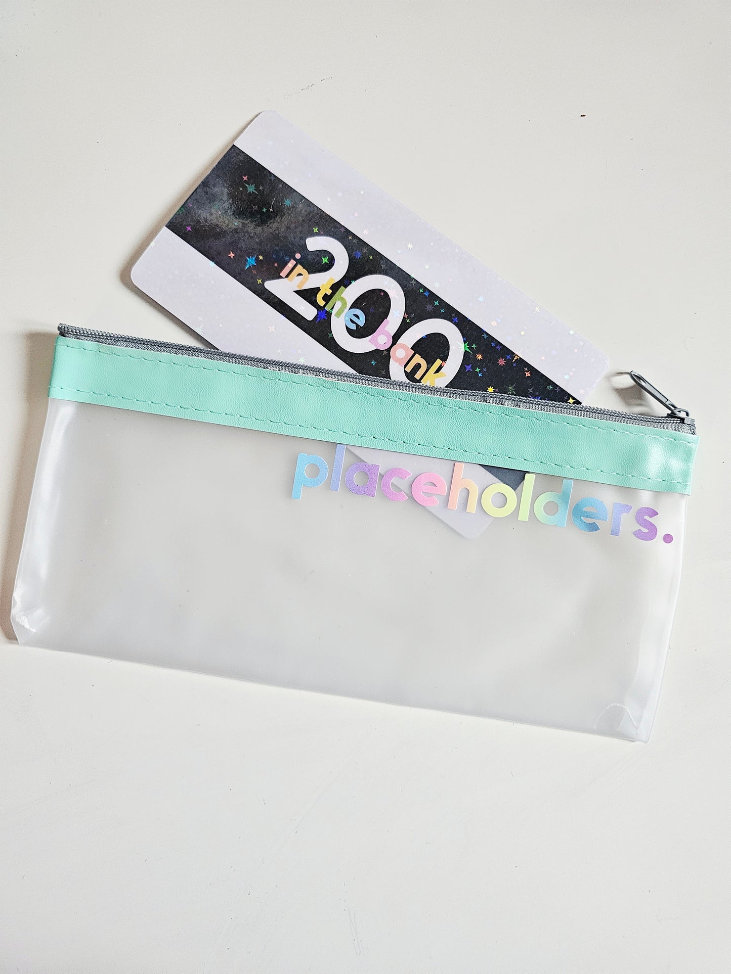 Mint Placeholders Zip Wallet