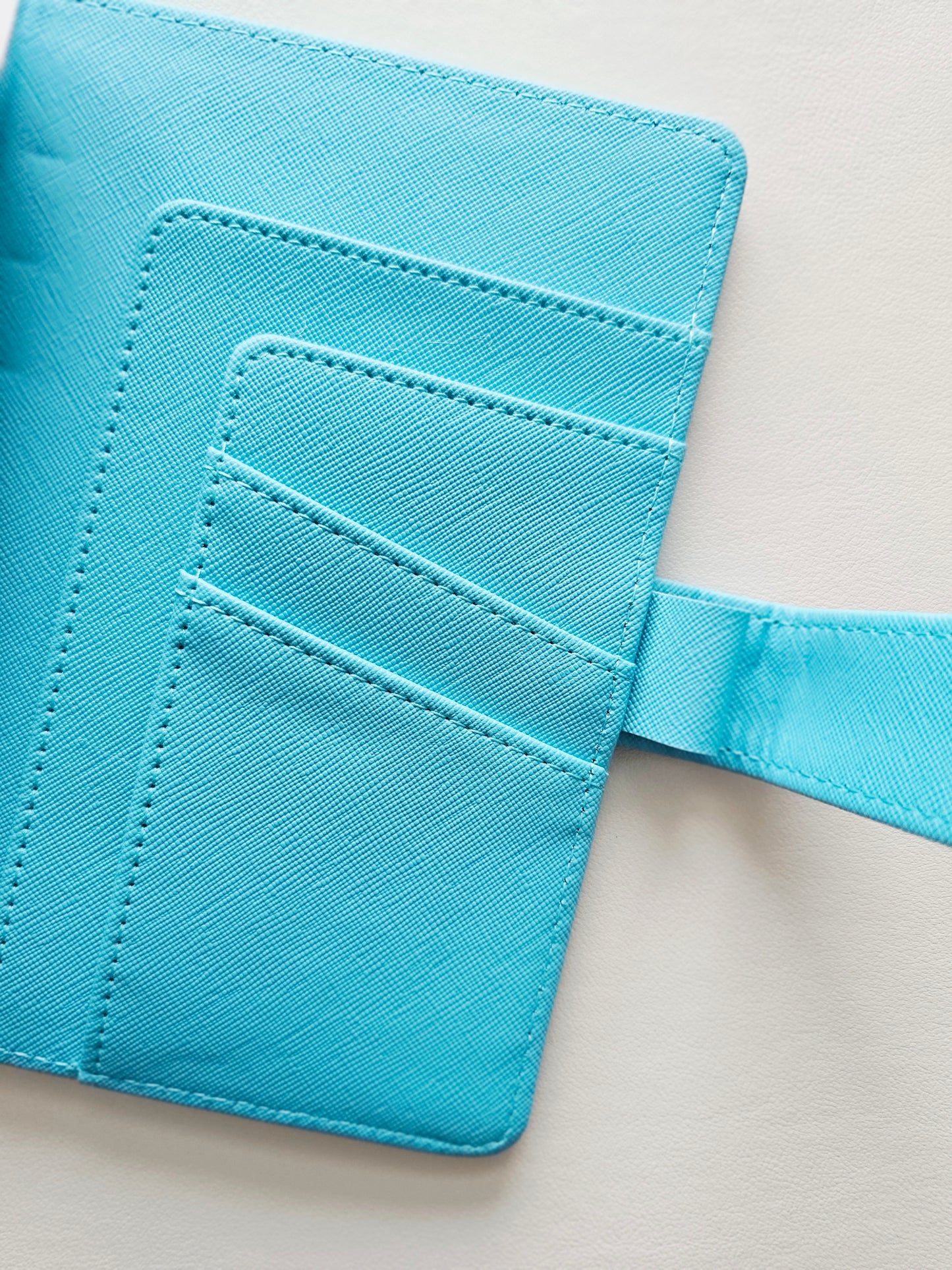 Turquoise "Lena" Etch Budget Binder