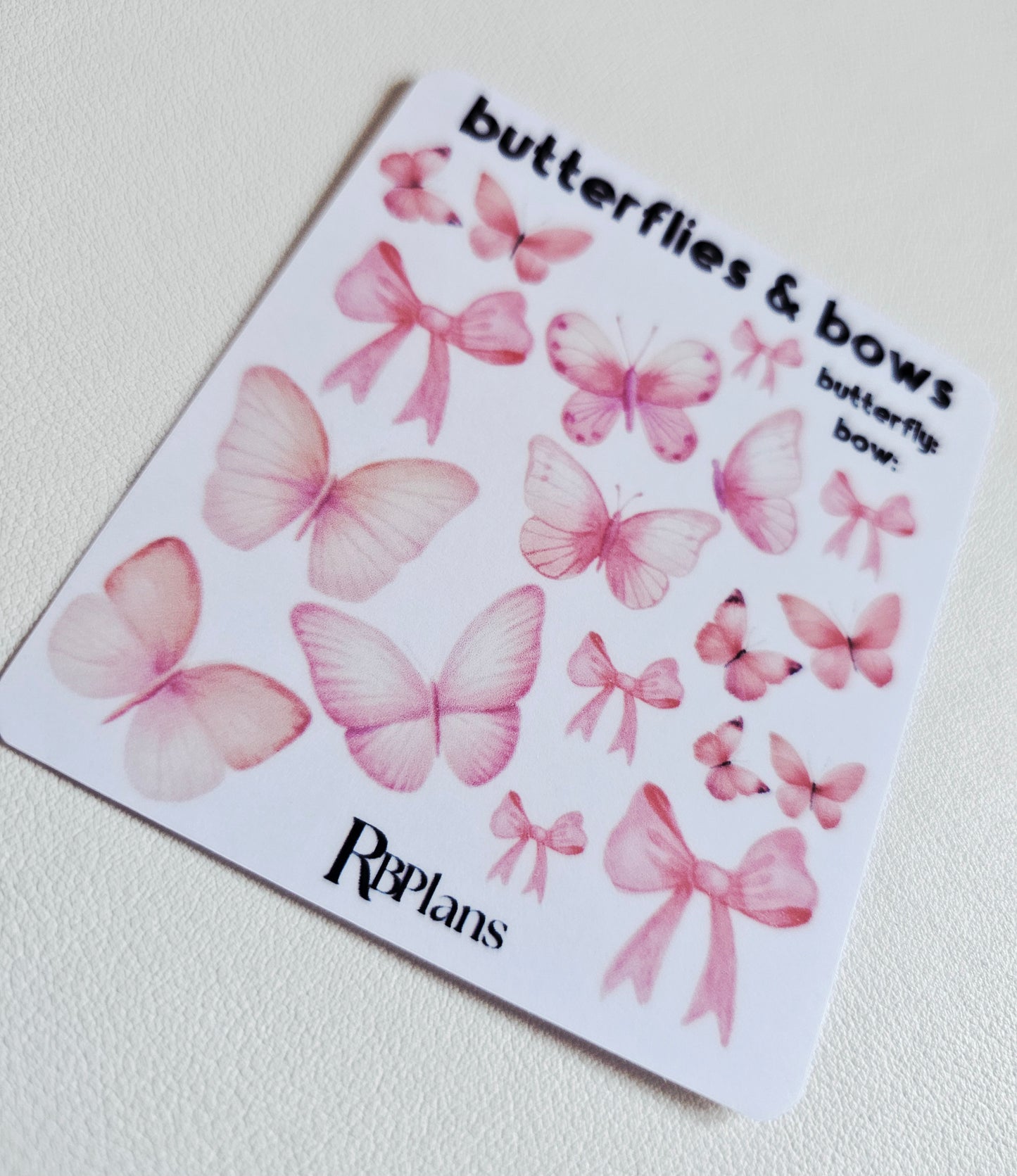 Butterflies & Bows