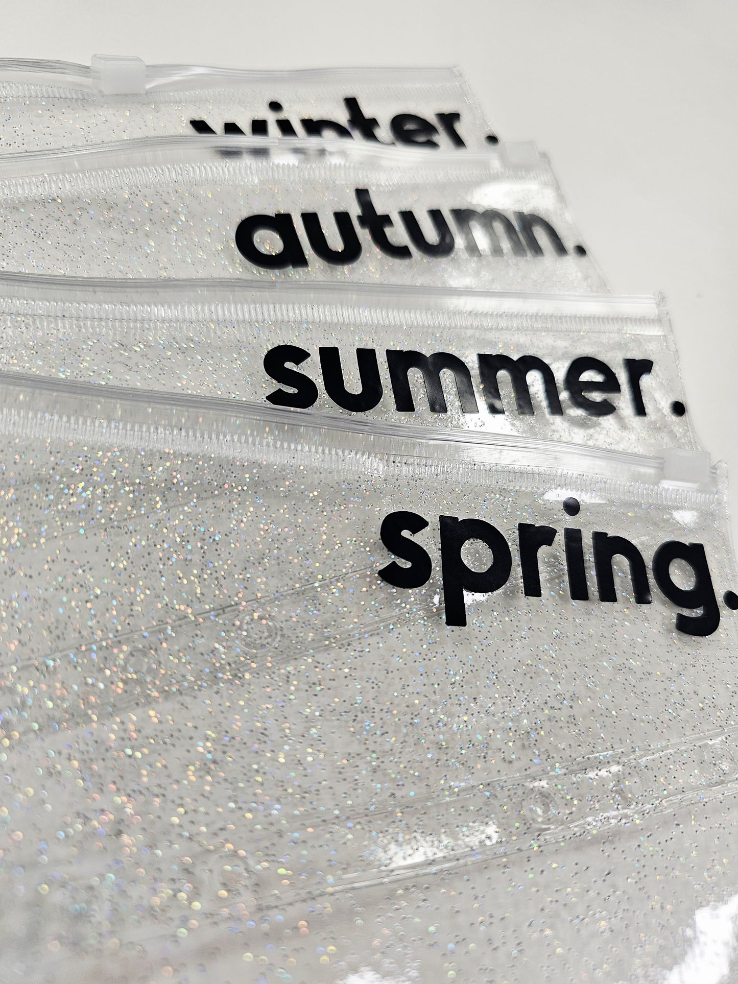 Black Seasonal Sparkle Envelopes A6