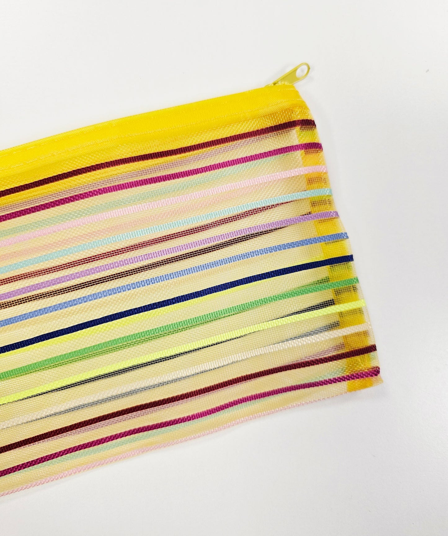 Yellow Rainbow Pencil Case