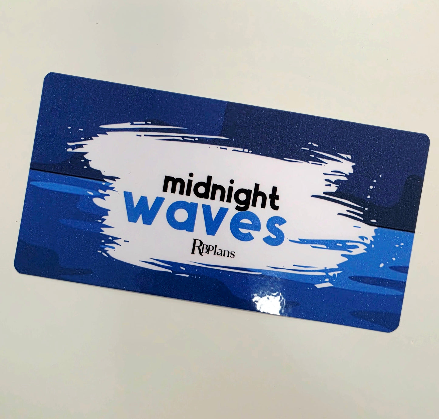 Midnight Waves Envelope Insert
