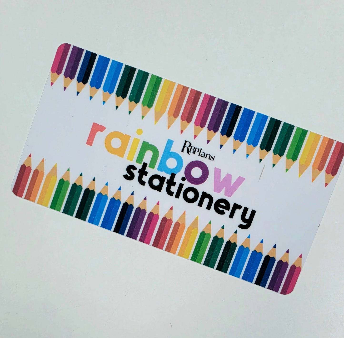 Rainbow Stationery