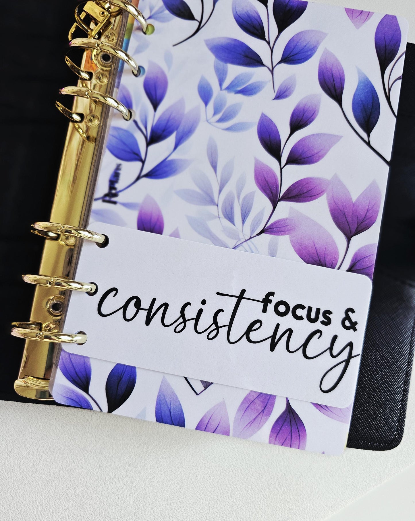 Focus and Consistency Half Dashboard A6
