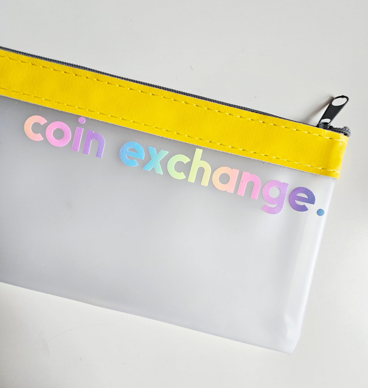 Yellow Coin Exchange Zip Wallet