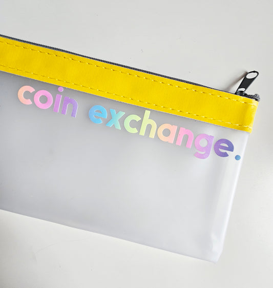 Yellow Coin Exchange Zip Wallet
