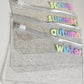 Pastel Rainbow Seasonal Sparkle Envelopes A6
