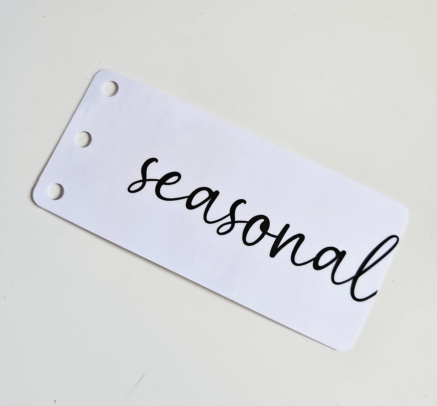 Seasonal Half Dashboard A6