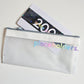 White Placeholders Zip Wallet