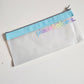Blue Placeholders Zip Wallet