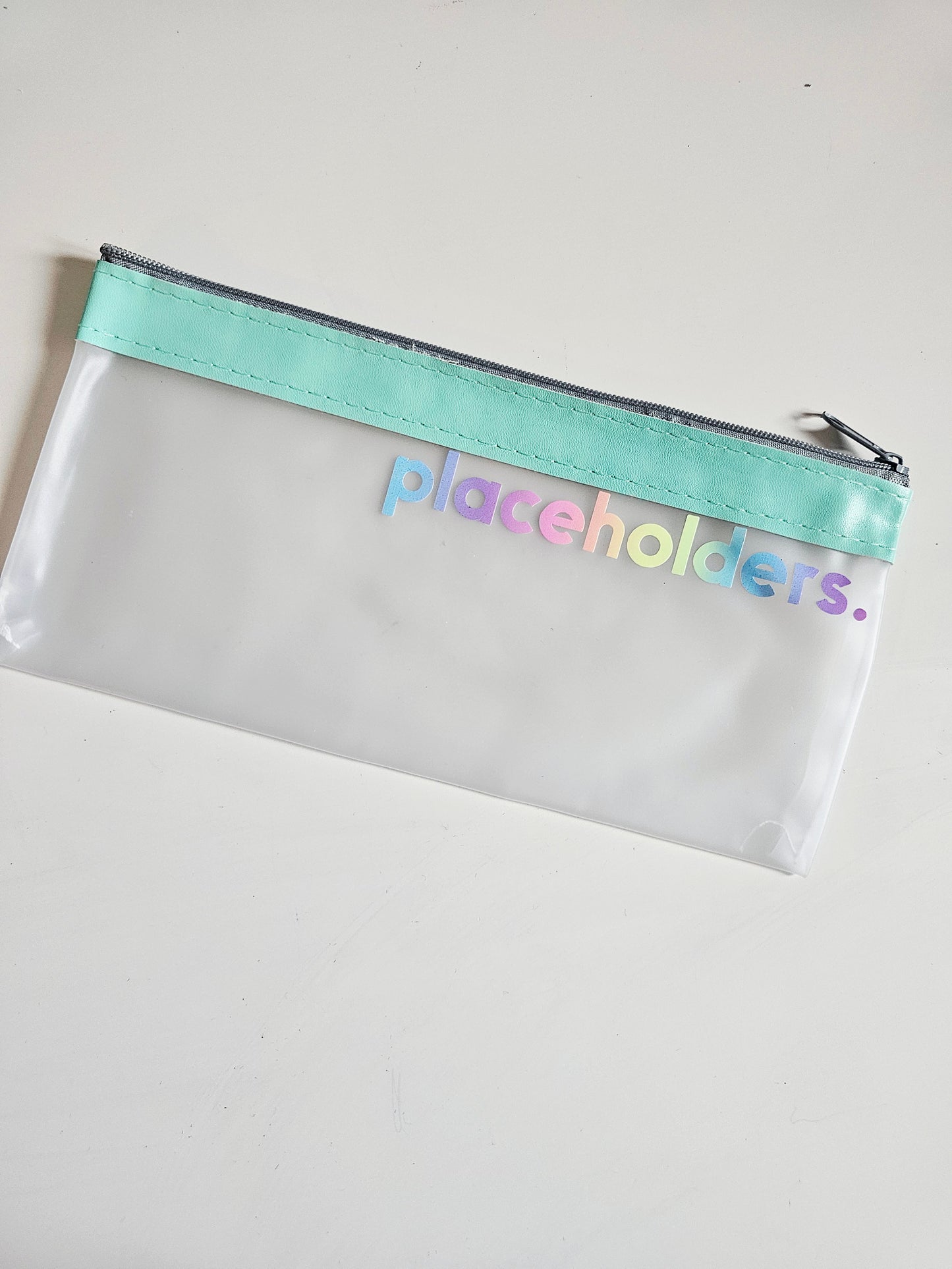 Mint Placeholders Zip Wallet