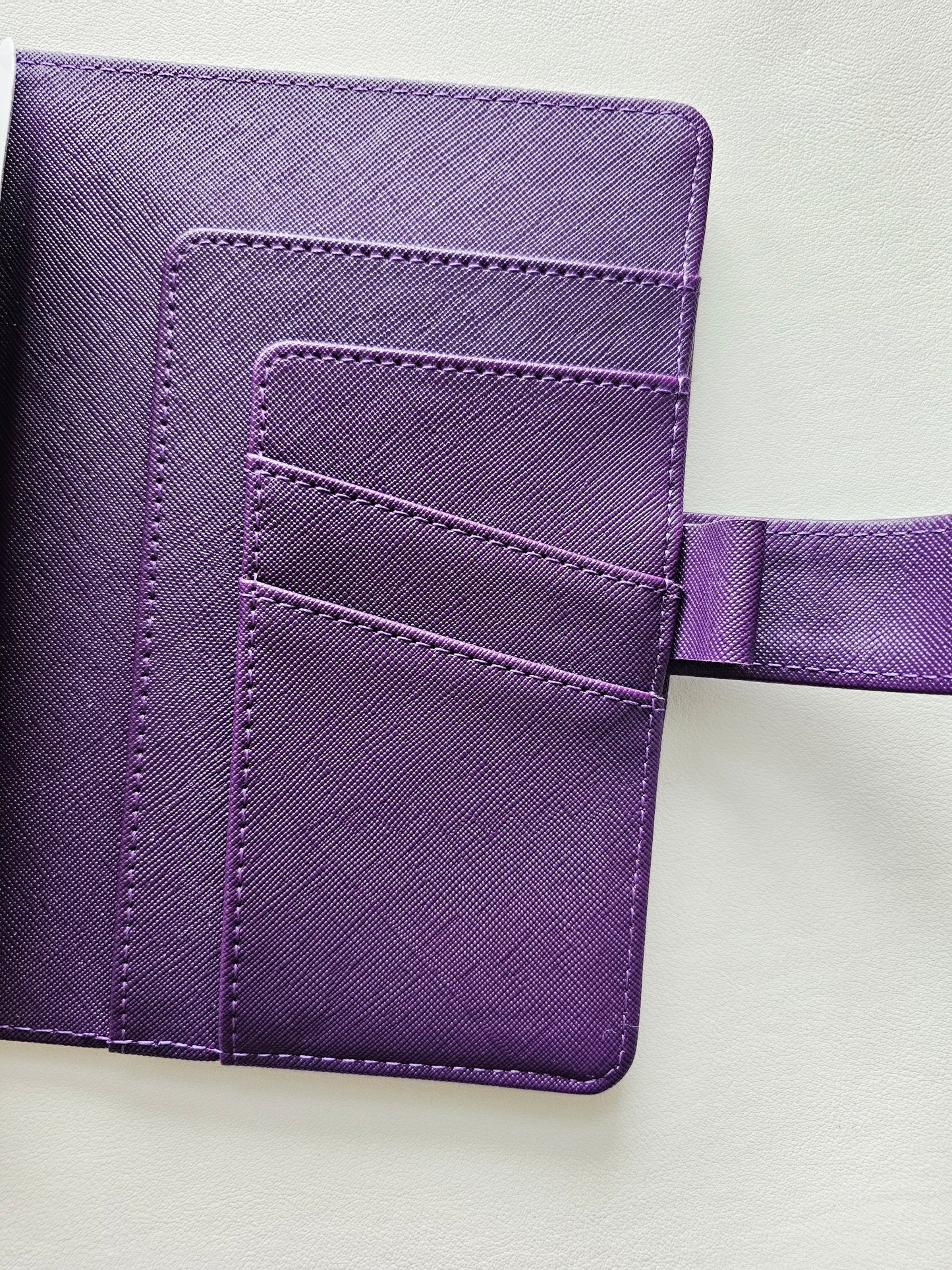 Deep Purple "Lena" Etch Budget Binder