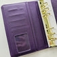 Deep Purple "Lena" Etch Budget Binder