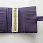 Deep Purple "Lena" Etch Budget Binder