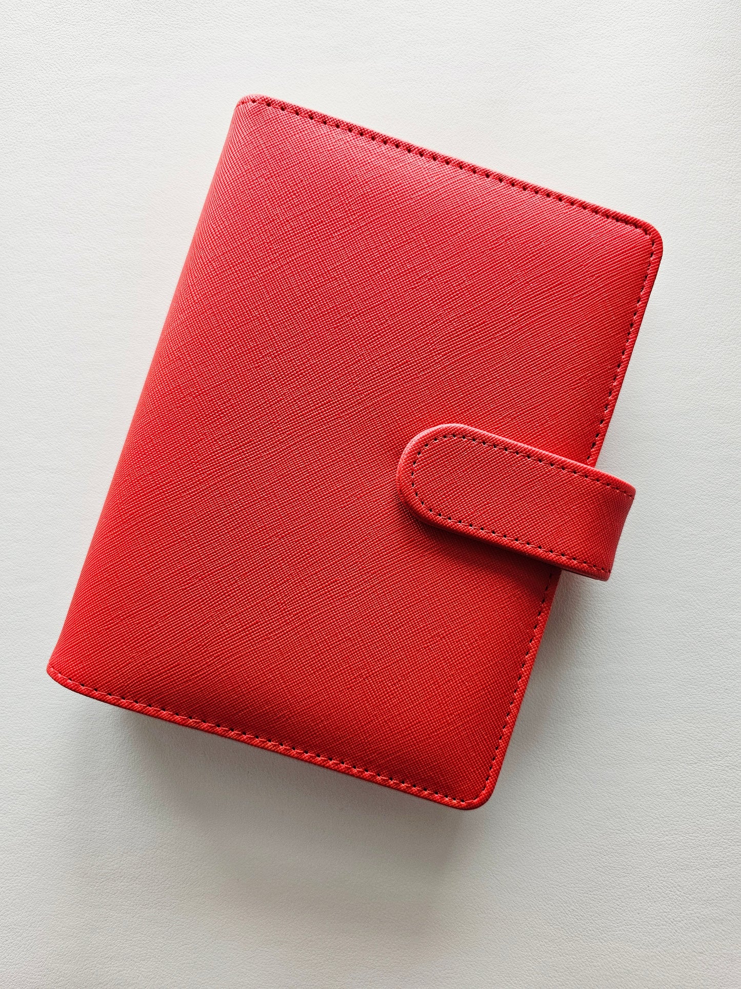 Red "Lena" Etch Budget Binder