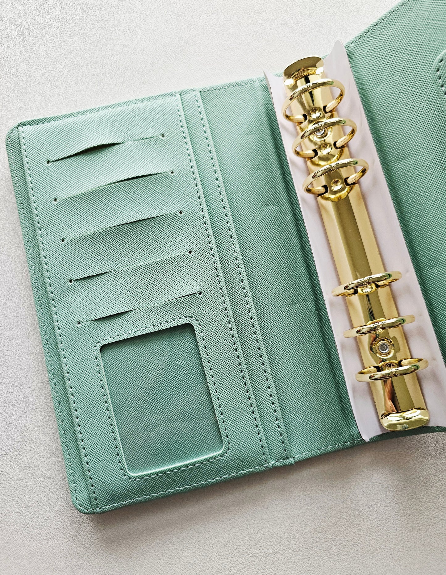 Mint "Lena" Etch Budget Binder