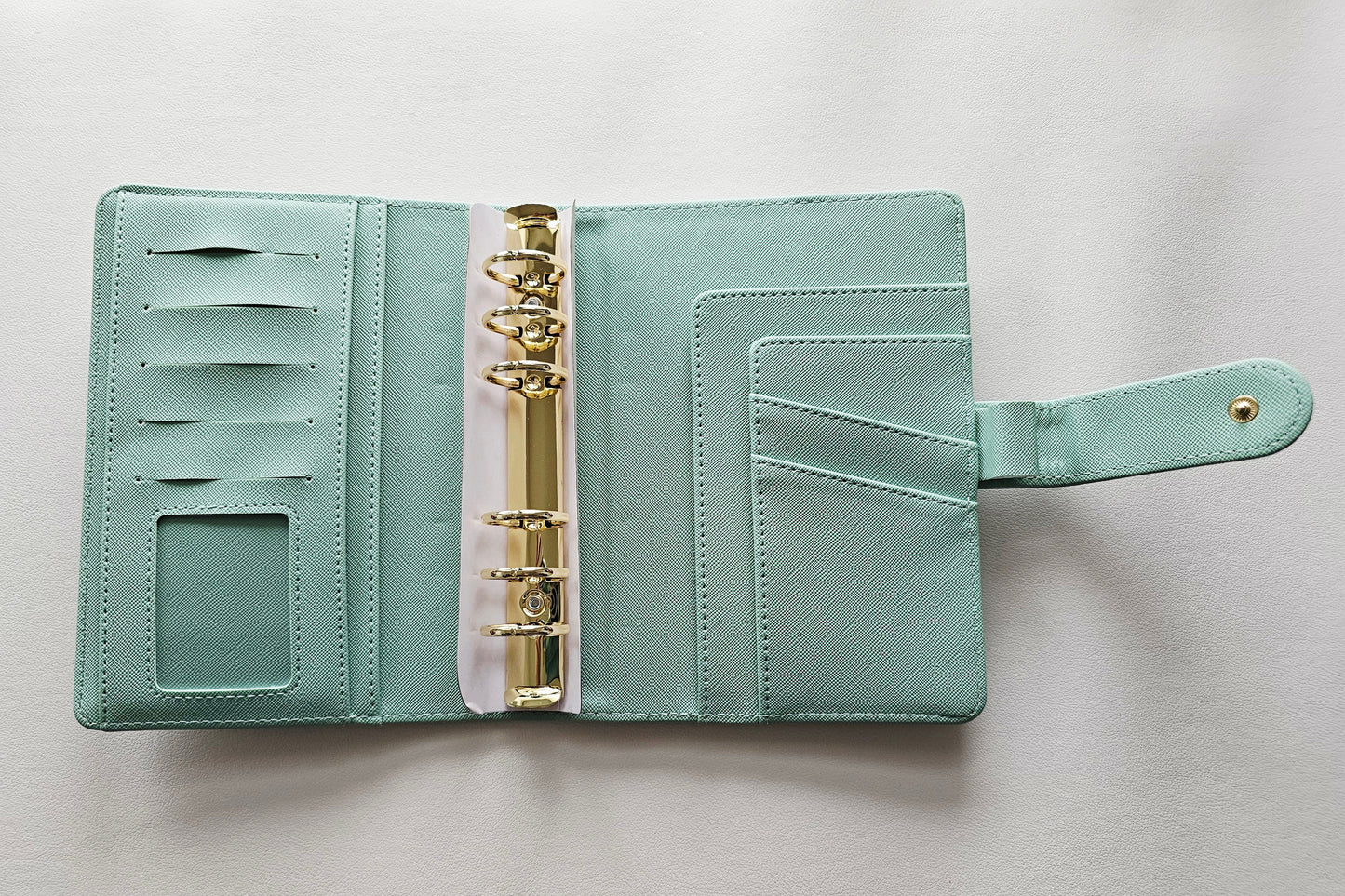 Mint "Lena" Etch Budget Binder