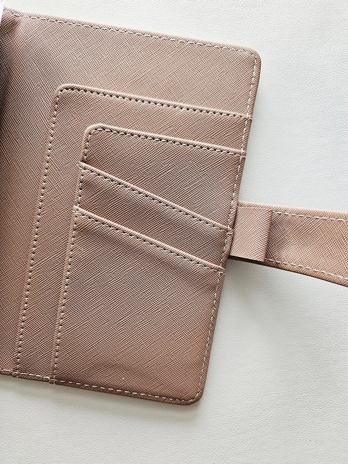 Tan "Lena" Etch Budget Binder