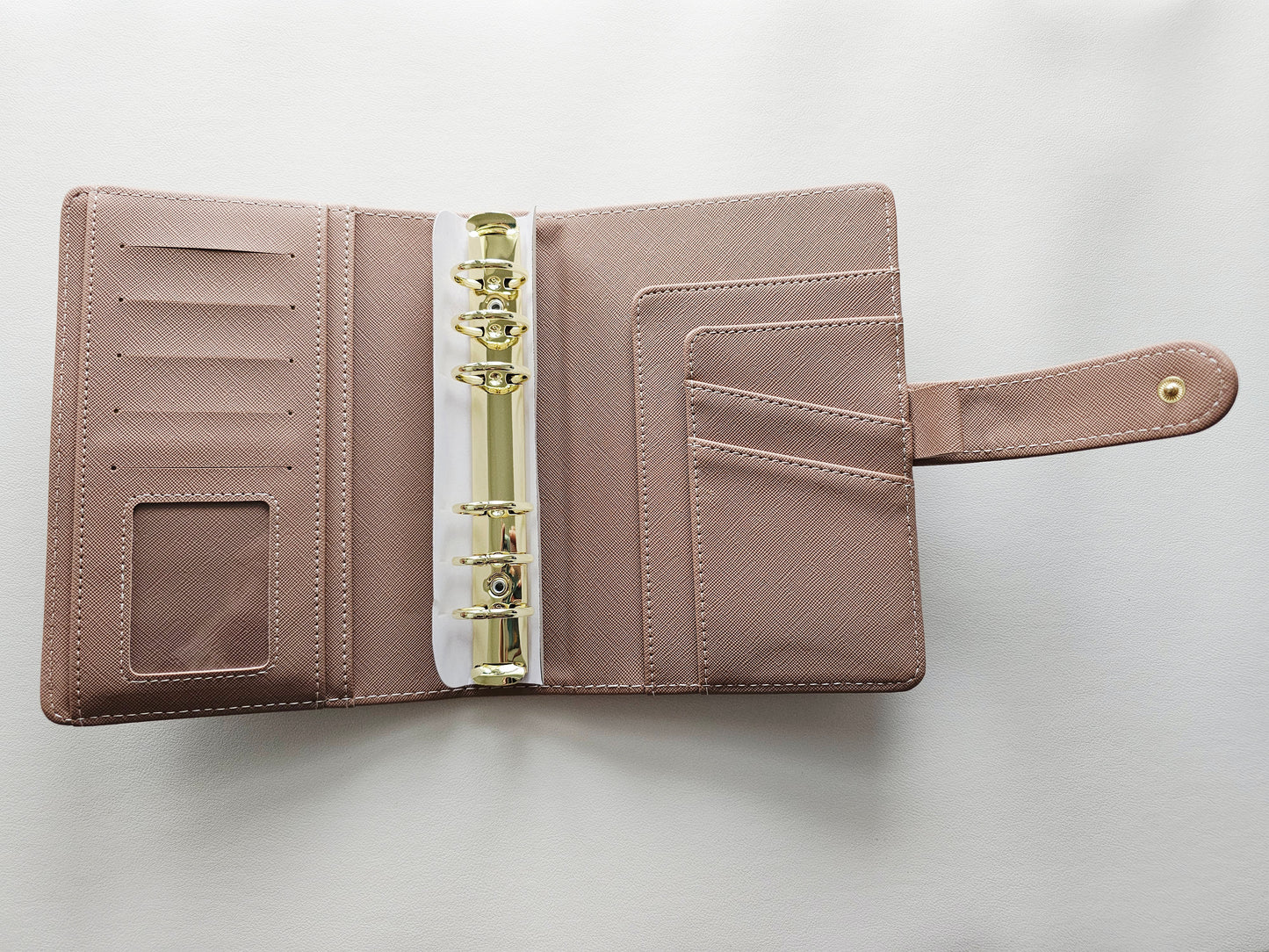 Tan "Lena" Etch Budget Binder