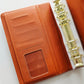 Burnt Orange "Lena" Etch Budget Binder