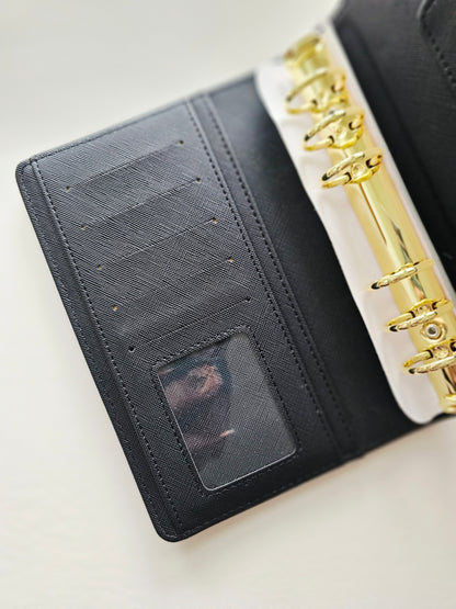 Black "Lena" Etch Budget Binder