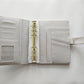 Off White "Lena" Etch Budget Binder