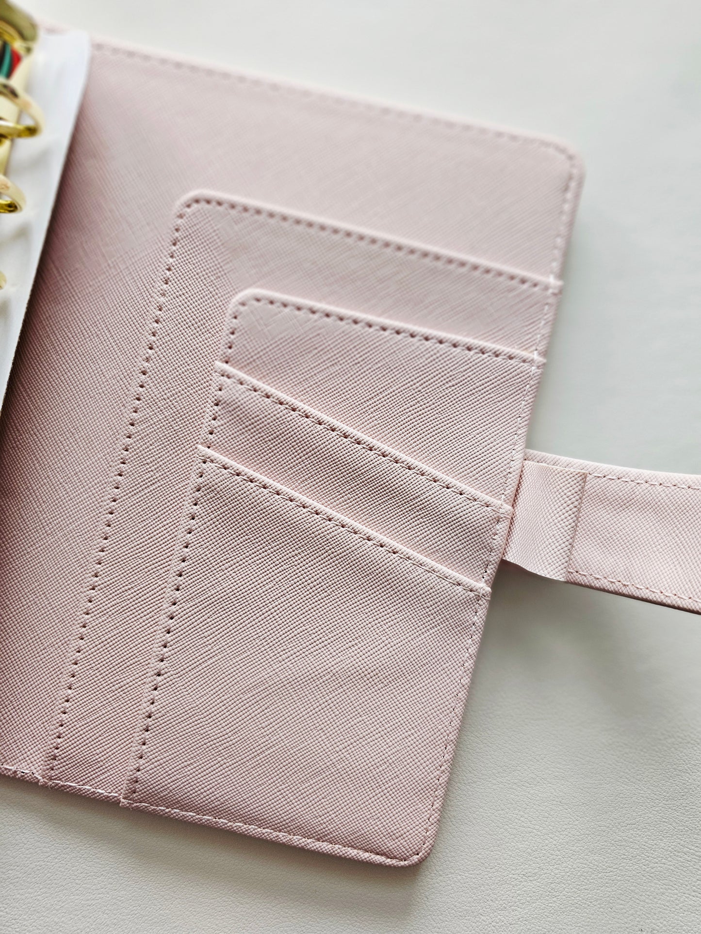Baby Pink "Lena" Etch Budget Binder