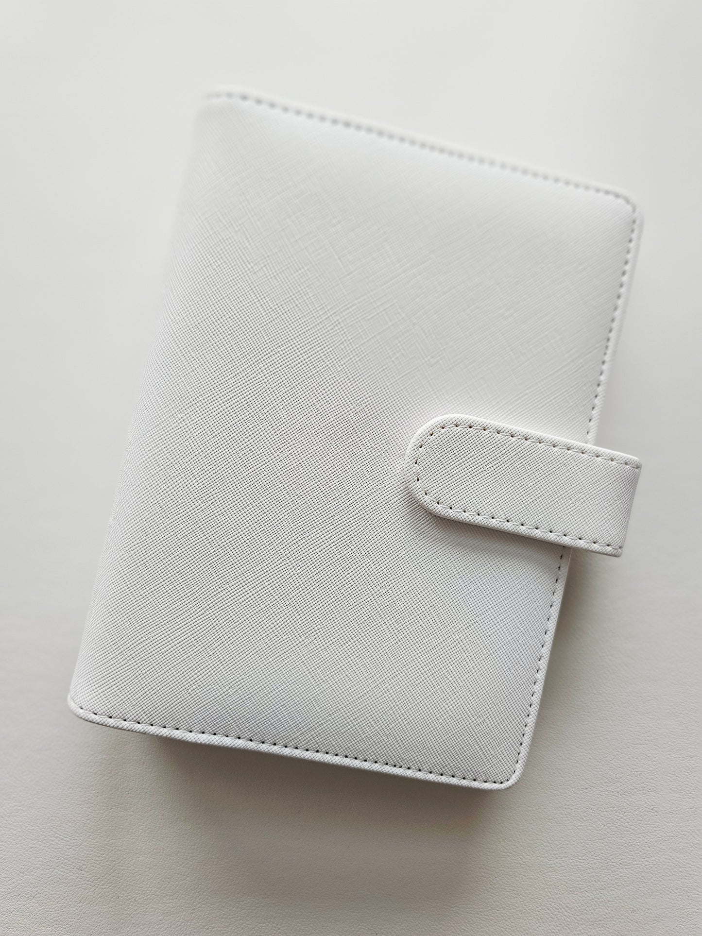 White "Lena" Etch Budget Binder
