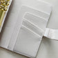 White "Lena" Etch Budget Binder