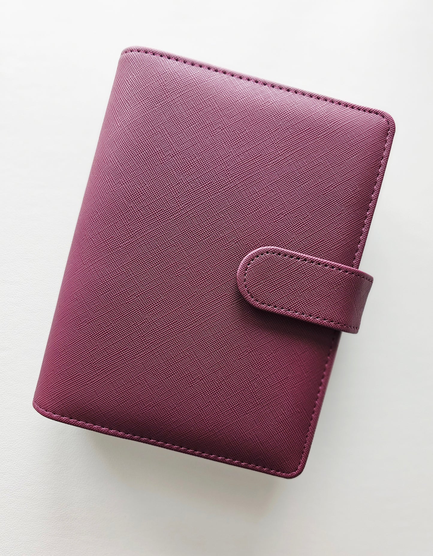 Maroon "Lena" Etch Budget Binder