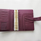 Maroon "Lena" Etch Budget Binder