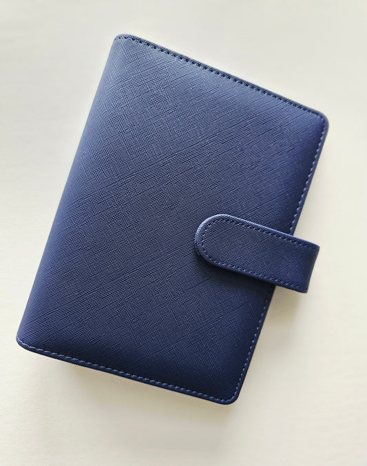 Navy "Lena" Etch Budget Binder