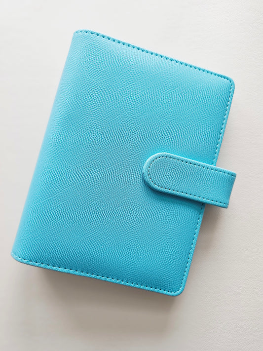 Turquoise "Lena" Etch Budget Binder