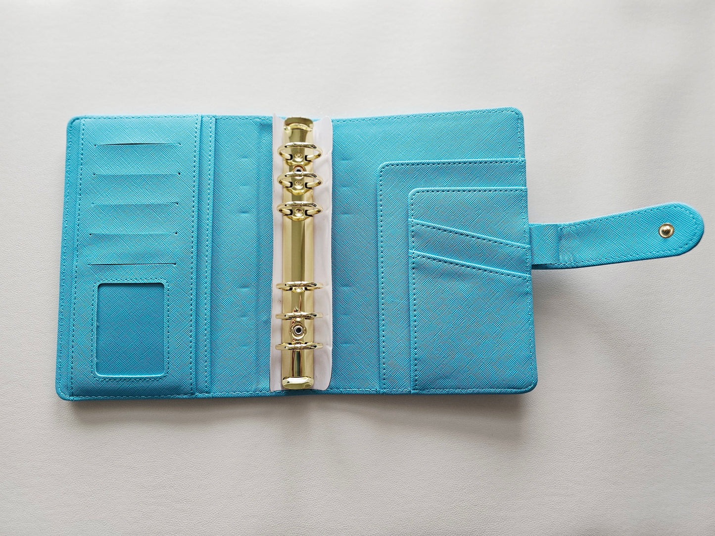Turquoise "Lena" Etch Budget Binder