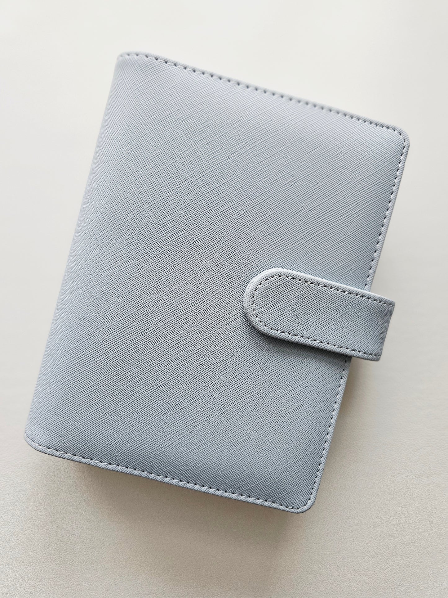 Dusty Blue "Lena" Etch Budget Binder
