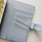 Dusty Blue "Lena" Etch Budget Binder