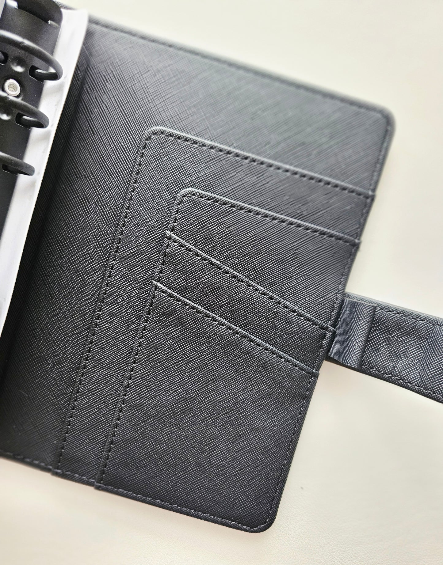 Black "Lena" Etch Budget Binder