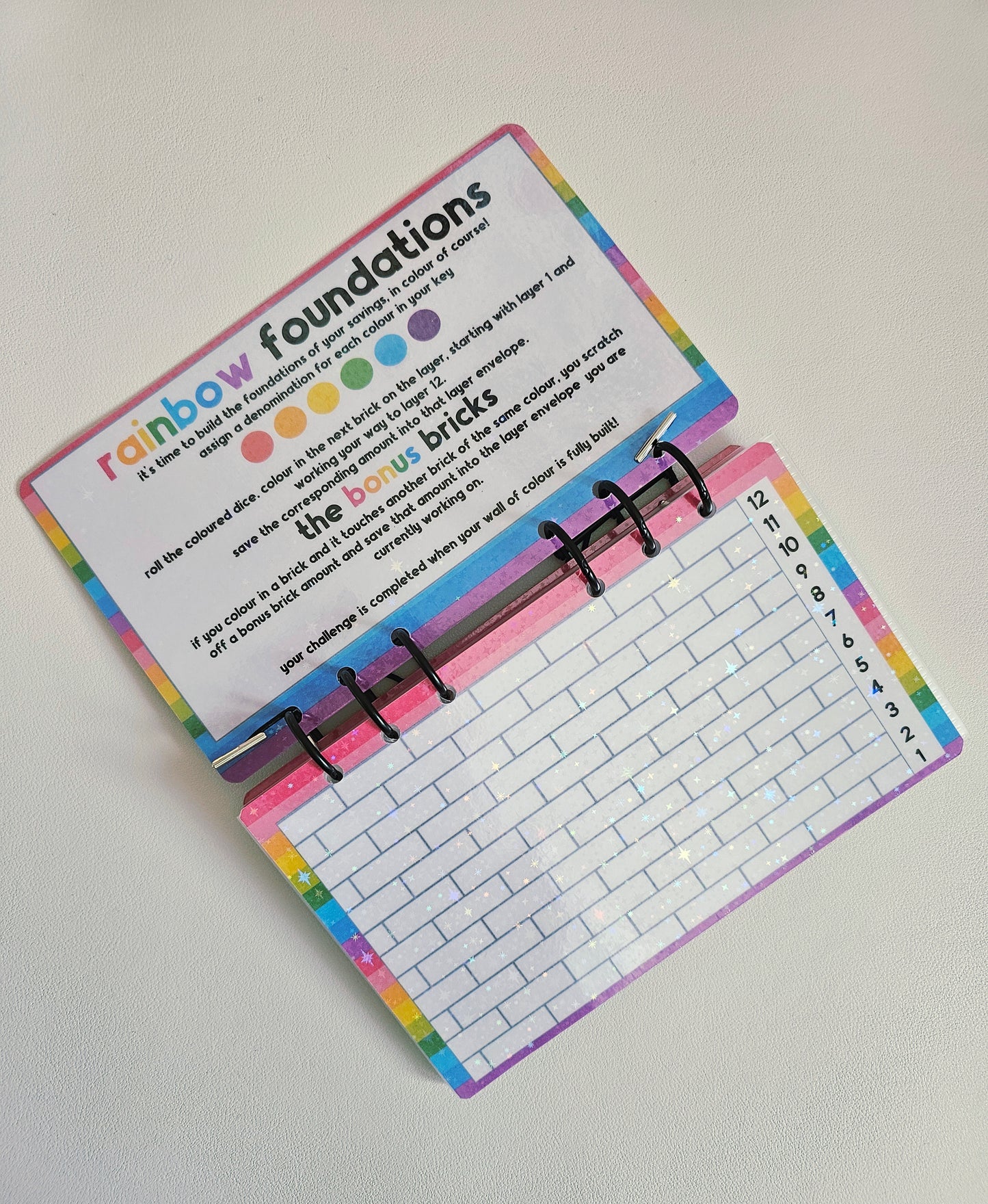 Rainbow Foundations Binder