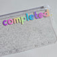 Completed Sparkle Envelope