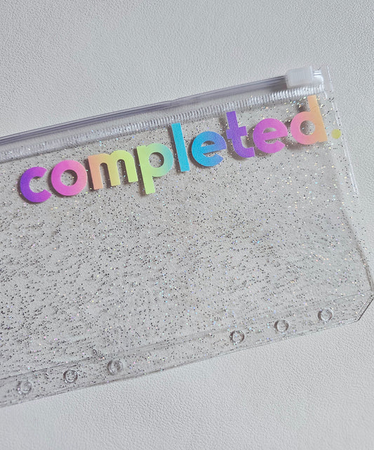 Completed Sparkle Envelope