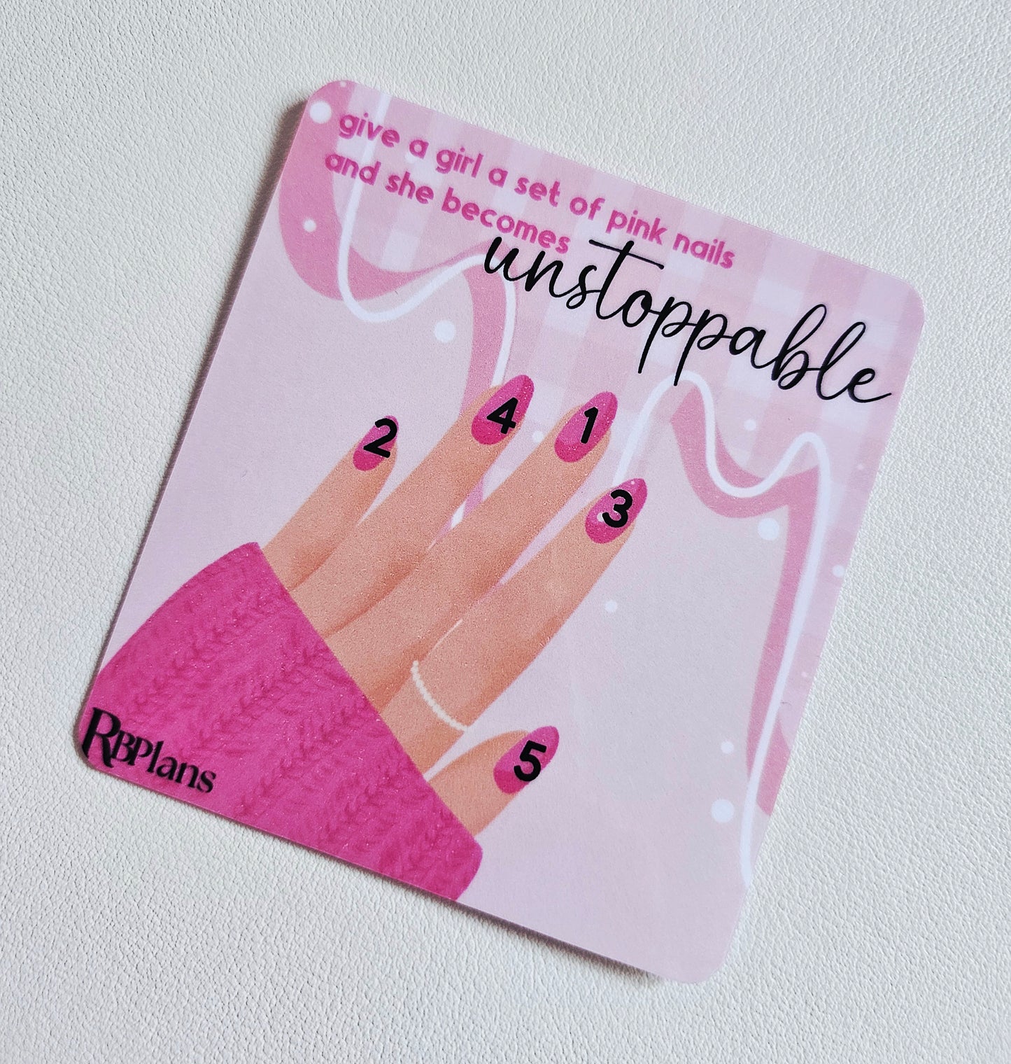Pink Nails