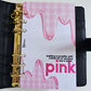 Save & Sink Pink Dashboard A6