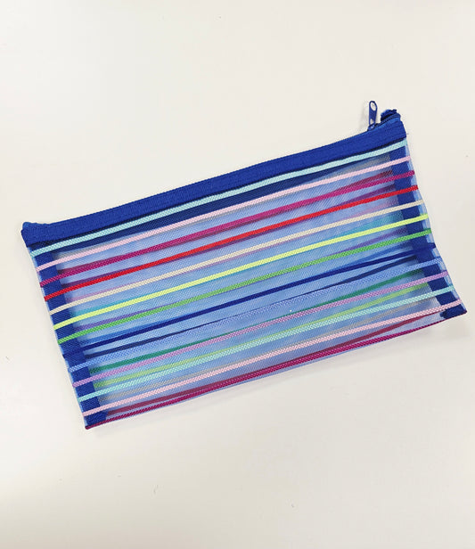 Dark Blue Rainbow Pencil Case