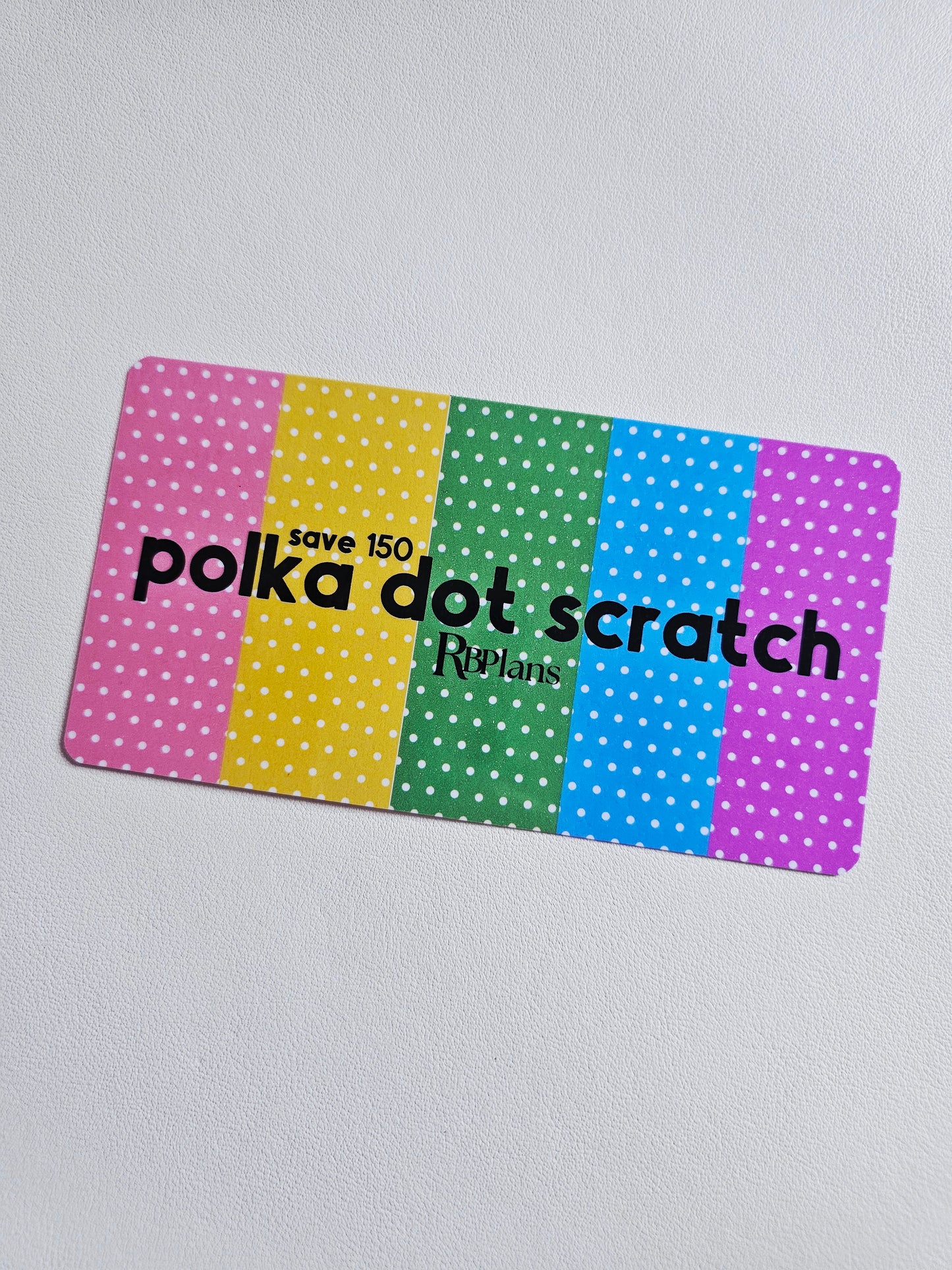 Polka Dot Scratch