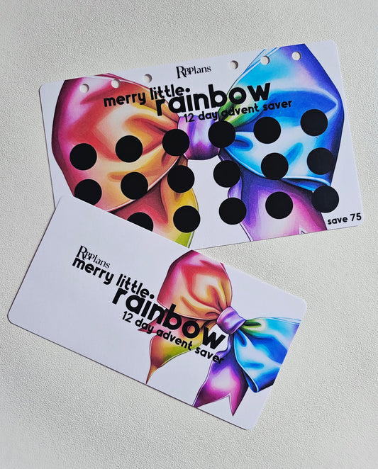 Merry Little Rainbow 12 Day Advent Saver