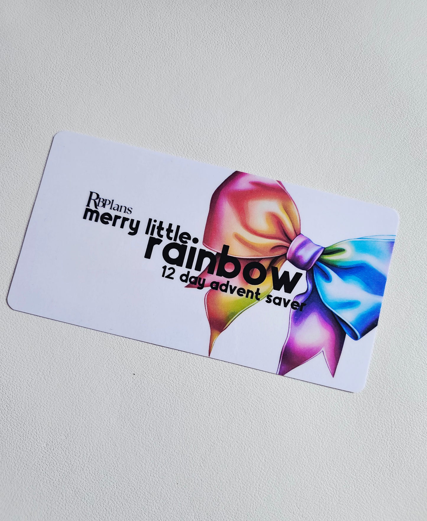 Merry Little Rainbow 12 Day Advent Saver