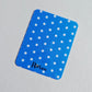 Dark Blue Polka Dot Window Pocket Insert