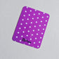Purple Polka Dot Window Pocket Insert