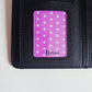 Purple Polka Dot Window Pocket Insert